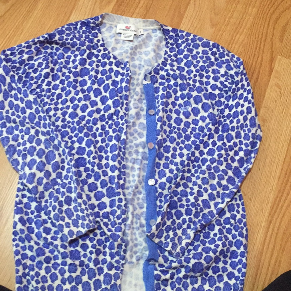 Seashells Vineyard Vines Cardigan